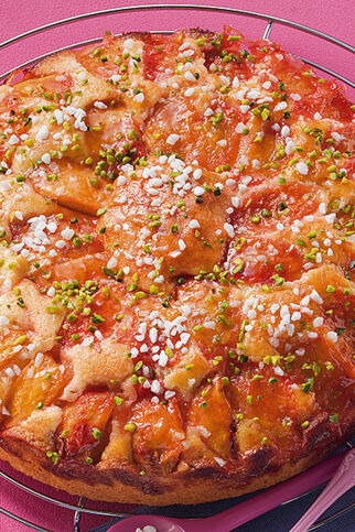 Pfirsich-Pistazien-Kuchen Pfirsich-Pistazien-Kuchen