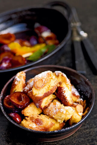 Kaiserschmarrn mit Zwetschgenröster
