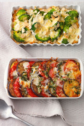 Brokkoli-Mandel-Gratin Brokkoli-Mandel-Gratin