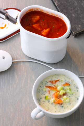 Kräuter-Gurken-Suppe Kräuter-Gurken-Suppe