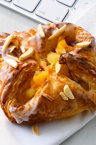 Apfel-Aprikosen-Taschen