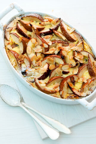 Birnen-Grießauflauf Birnen-Grießauflauf