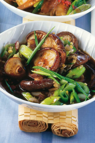 Shiitake-Pilze in Austernsauce Shiitake-Pilze in Austernsauce