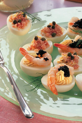 Gefüllte Eier auf leichte Art Gefüllte Eier auf leichte Art