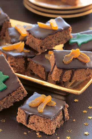 Lebkuchen-Brownies