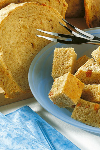 Zwiebelbrot - Rezept für den Brotbackautomat