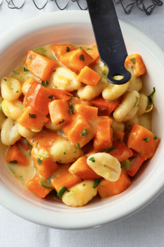 Kürbis-Gnocchi-Ragout