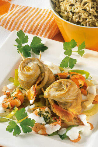 Seelachsröllchen Seelachsröllchen