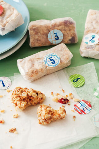 Müsliriegel mit Früchten Müsliriegel mit Früchten