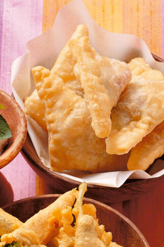 Gefüllte Teigtaschen mit Blumenkohl Gefüllte Teigtaschen mit Blumenkohl