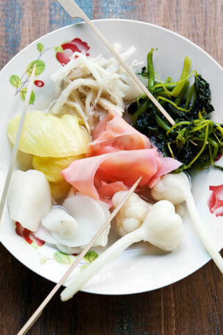 Sauer eingelegter Pak Choi (Paggad Kiauw Dohng) Sauer eingelegter Pak Choi (Paggad Kiauw Dohng)