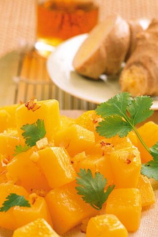 Steckrüben mit Sherry & Ingwer Steckrüben mit Sherry & Ingwer