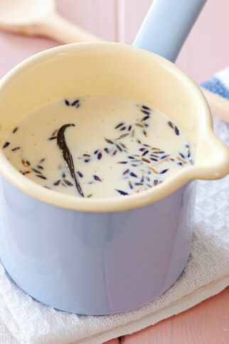 Lavendel-Vanille-Milch