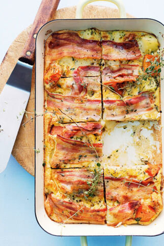 Kartoffel-Kürbis-Tortilla