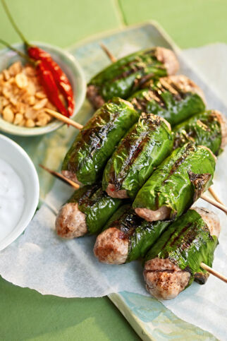 BärLaLot – Bärlauchröllchen mit Hackfleisch BärLaLot – Bärlauchröllchen mit Hackfleisch