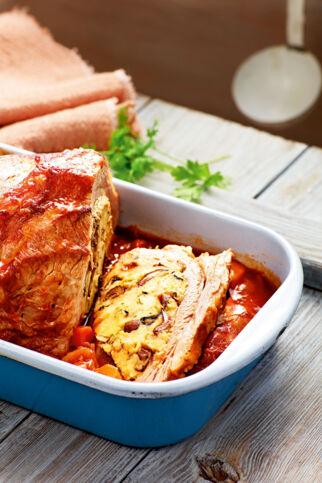 Gefüllte Kalbsbrust Gefüllte Kalbsbrust