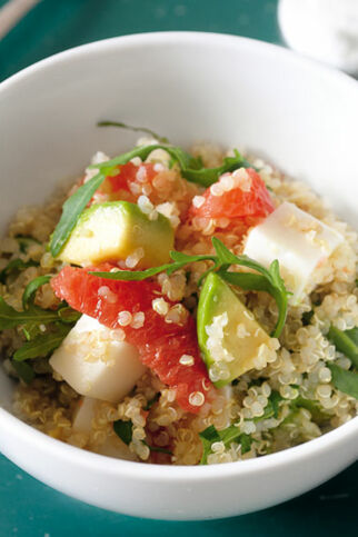 Quinoasalat mit Grapefruit Quinoasalat mit Grapefruit