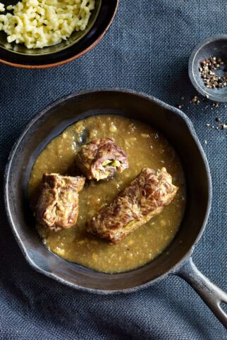 Rinderrouladen mit Spätzle Rinderrouladen mit Spätzle