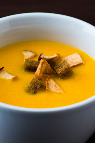 Möhren-Kokos-Creme Möhren-Kokos-Creme