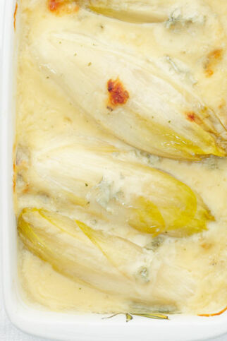 Gratinierter Gorgonzola-Chicorée
