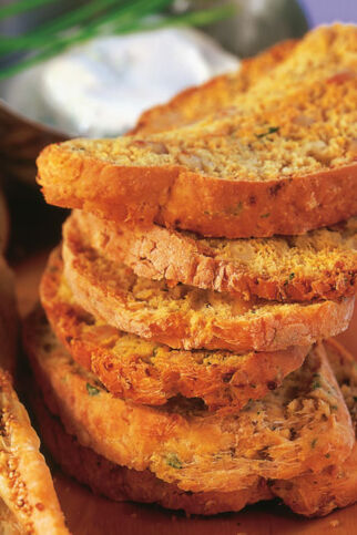 Parmesan-Kräuter-Biscotti Parmesan-Kräuter-Biscotti