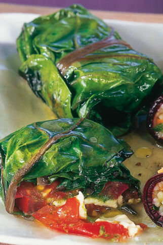 Mangold-Schafkäse-Päckchen Mangold-Schafkäse-Päckchen