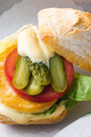 Käse-Burger Käse-Burger