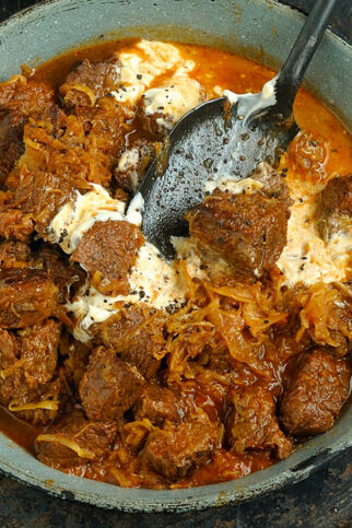 Wildschweingulasch Wildschweingulasch