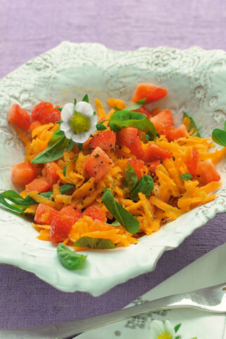 Fruchtiger Möhrensalat Fruchtiger Möhrensalat