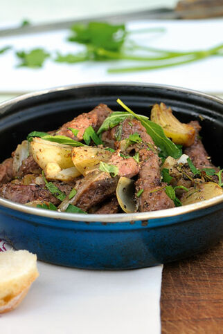 Kräuter-Knoblauch-Leber Kräuter-Knoblauch-Leber