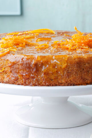 Sanddorn-Mandel-Kuchen Sanddorn-Mandel-Kuchen