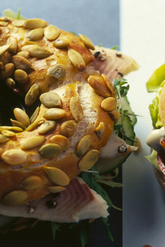 Roastbeef-Bagel Roastbeef-Bagel