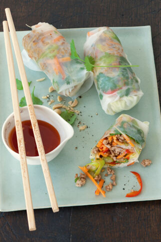 Frische Frühlingsrollen Frische Frühlingsrollen