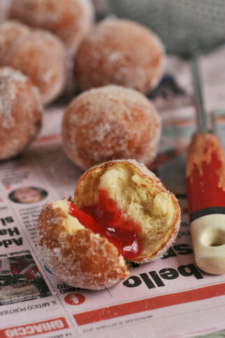 Bomboloni – italienische Mini-Krapfen Bomboloni – italienische Mini-Krapfen
