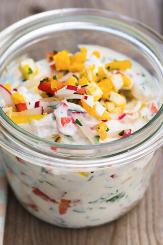 Bunter Kräuterquark Bunter Kräuterquark