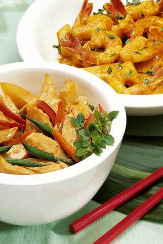 Hähnchen-Kartoffel-Curry