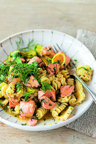 Lachs in Orangenbutter Lachs in Orangenbutter