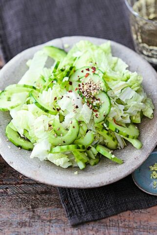 Chinakohl-Gurken-Salat Chinakohl-Gurken-Salat