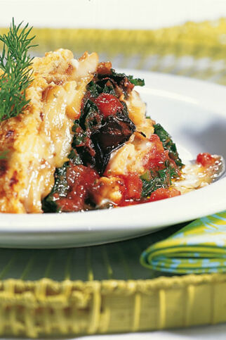 Grüne Moussaka