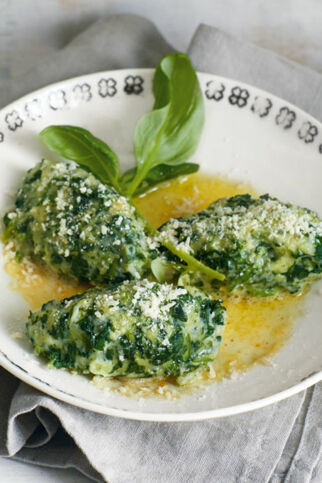 Spinatnocken Spinatnocken