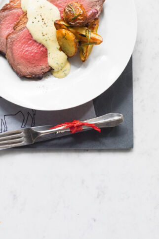 Roastbeef mit Ofenkartoffeln