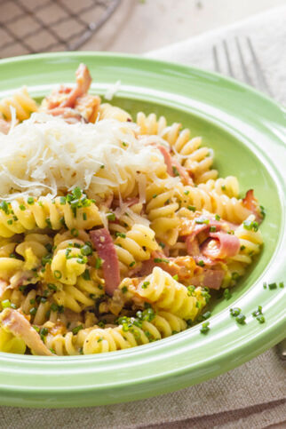 Schinkennudeln Schinkennudeln