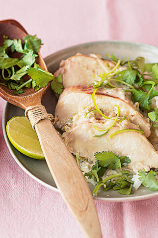 Kokos-Limetten-Hähnchen Kokos-Limetten-Hähnchen