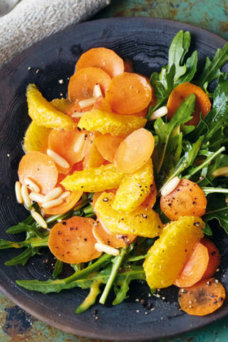 Möhren mit Orangen und Harissa Möhren mit Orangen und Harissa