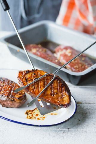 Entenbrustfilet in Asia-Marinade Entenbrustfilet in Asia-Marinade