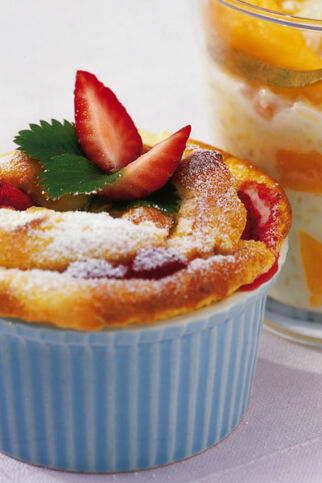 Erdbeersoufflé Erdbeersoufflé
