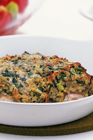 Fischfilet mit Bröselhaube Fischfilet mit Bröselhaube