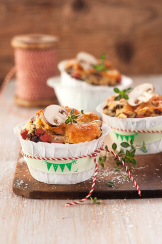 Schinken-Pilz-Muffins Schinken-Pilz-Muffins