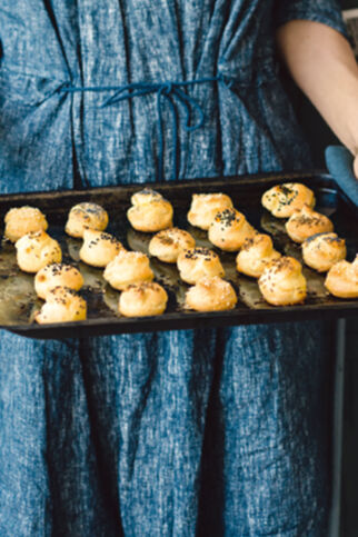 Gougères - Kleine Käsewindbeutel Gougères - Kleine Käsewindbeutel