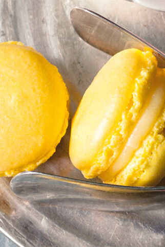 Macarons au citron - Zitronenmacarons Macarons au citron - Zitronenmacarons